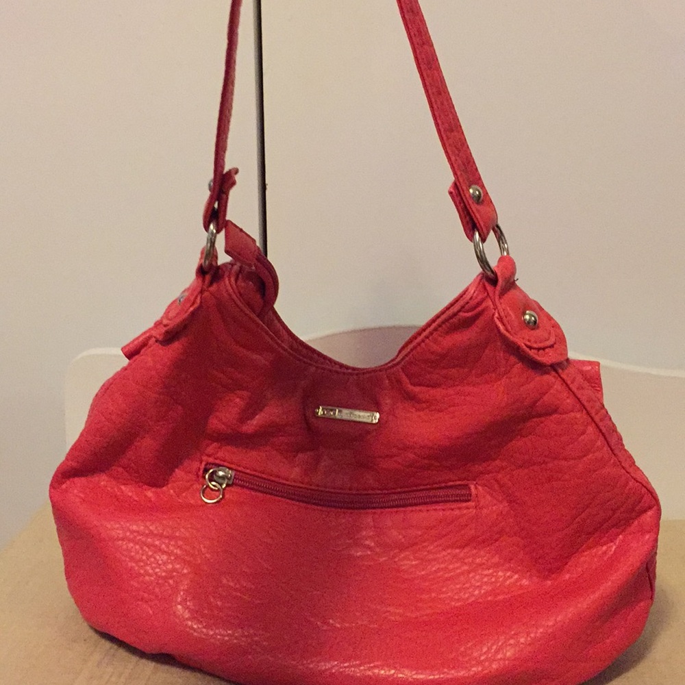 Very sexy Vegan leather red by Marc Ecko purse!